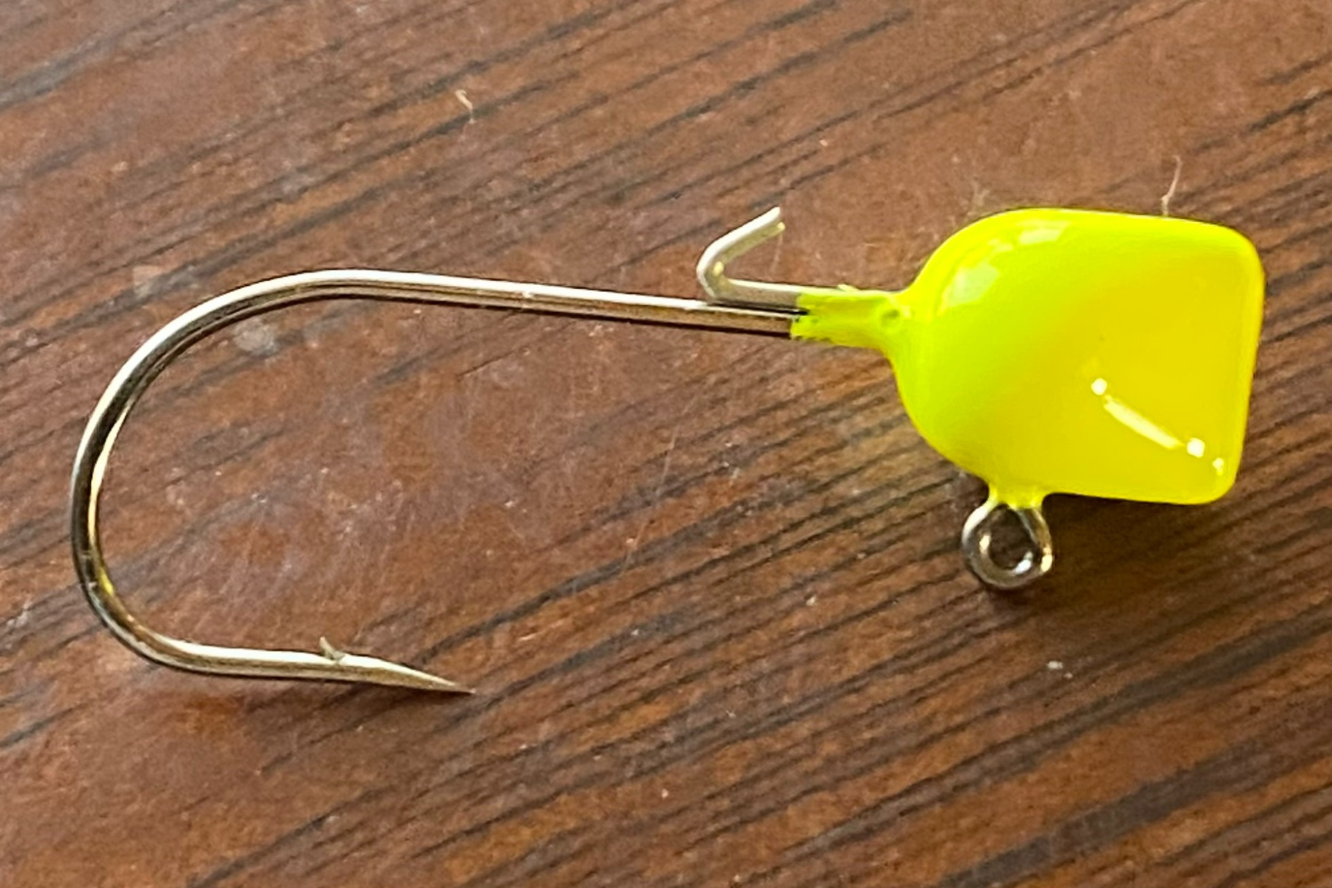 Yellow Hatchet Head 10 pk Gettin' Jiggy Jigs